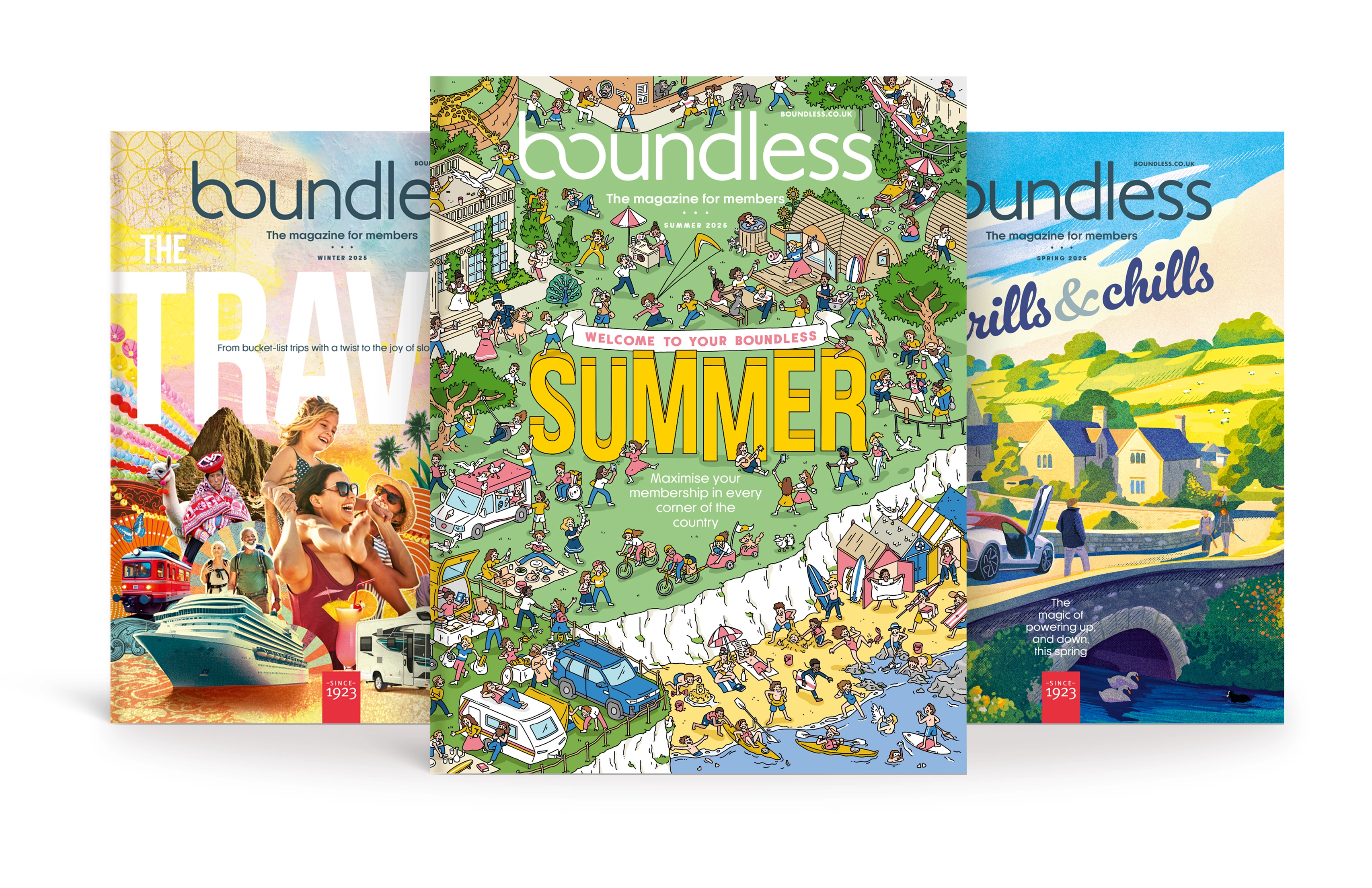 Boundless magazine collection